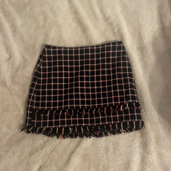 Zara Skirts Zara Plaid Mini Skirt Poshmark